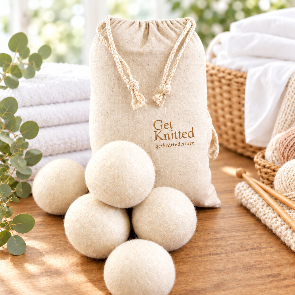 Get Knitted Dryer Balls
